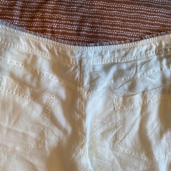 0098 Jarbo Cream Cropped Wide Leg Pants Size 42 NWT - Picture 6 of 17